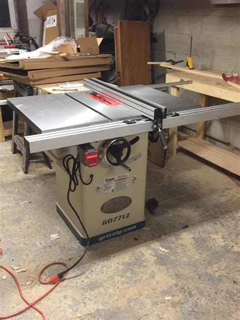 Hybrid Table Saw With T Shaped Fence Grizzly Industrial