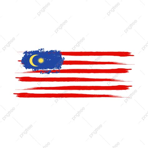 Flag Vector Vector File Vector Art Malaysia Flag Ribbon Flag Flag