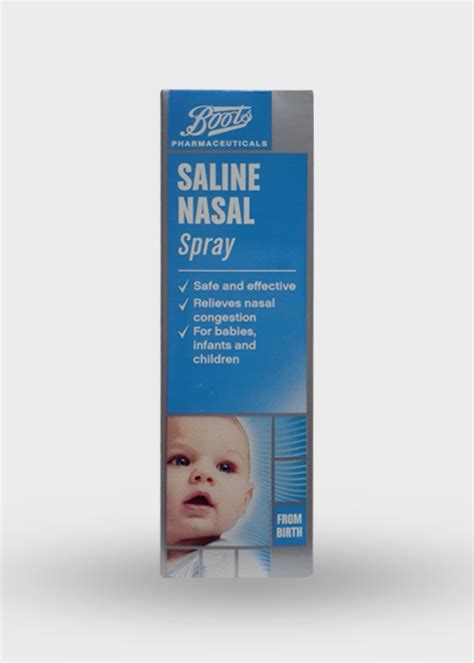 Saline Nasal Spray for babies, infants and children by Boots available in Pakistan - BuyImported