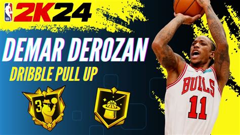 NBA 2k24 DeMar DeRozan Dribble Pull Up YouTube