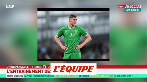 Evan Ferguson Irlande Forfait Face Aux Bleus Foot Qualif Euro