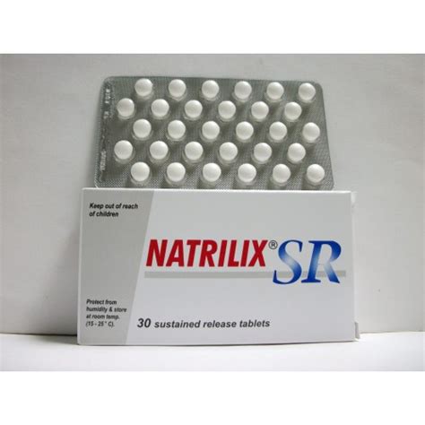 Natrilix SR 1.5mg Tablets - Rosheta