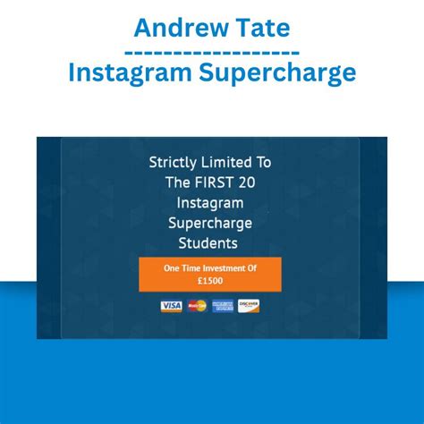 Andrew Tate - Instagram Supercharge