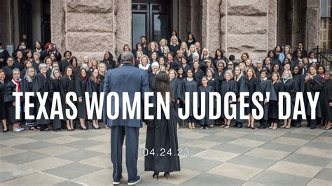 Texas Women Judges Day Youtube