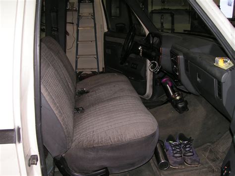 2003 Ford Ranger Seats In A 90 F 150 With Pics Ford F150 Forum