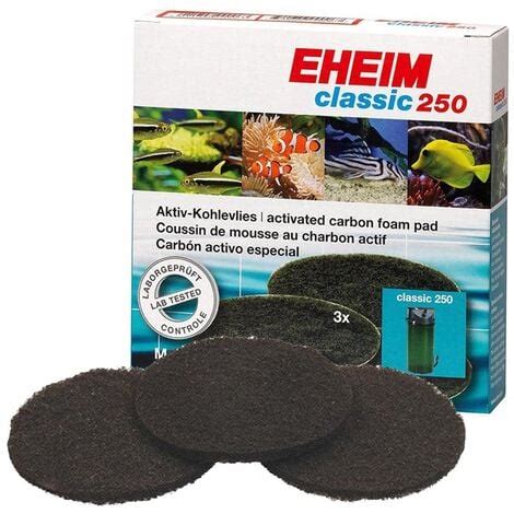 Eheim Spugna Carbone Pezzi Per Filtro Esterno Classic