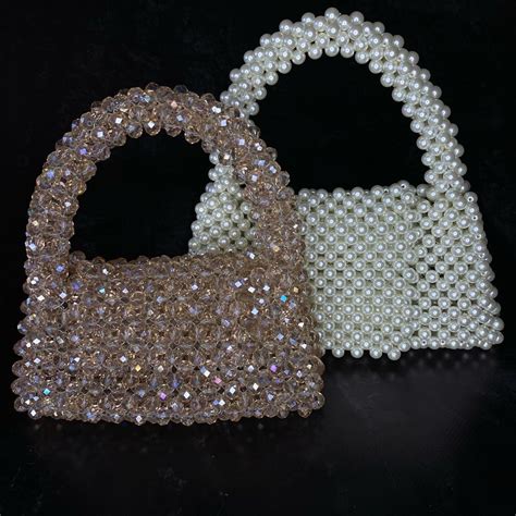 Crystals Handbags Tas Buatan Tangan Buatan Tangan Tas