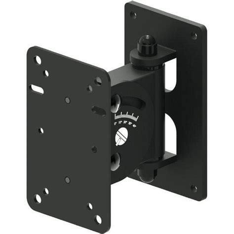 Quiklok Adjustable Speaker Plate Wall Mount Black Ql B H