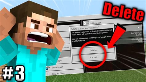 I Deleted My World Minecraft Survival Proboiz Gaming Funniest