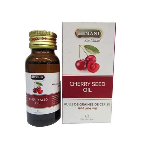 Масло из Косточки Вишни Хемани (Cherry Seed Oil Hemani), 30мл