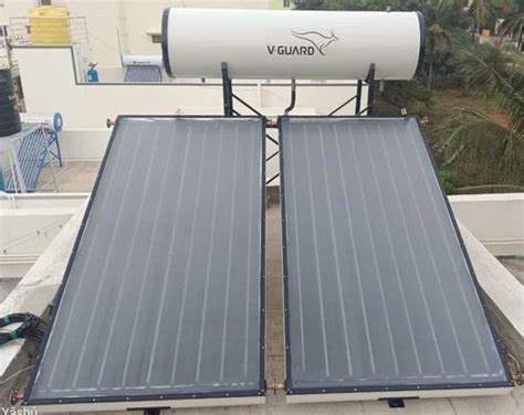 V Guard 200 Lpd Fpc Solar Water Heater At Rs 65000 Solar Water Heater