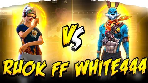 Ruok FF Vs White 444 Clash Squad Insane Match Garena Freefire YouTube