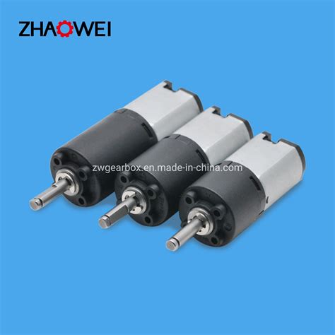 Zhaowei 16mm Customization Mini Plastic Planetary Gearbox Dc Motor With Gearbox And Dc Gear Motor