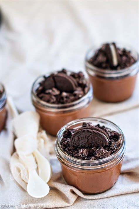 Notes From My Food Diary Oreo Chocolate Cheesecake In A Jar Mason Jar