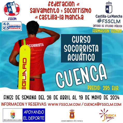 Cursos Cuenca Federación De Salvamento Y Socorrismo De Castilla La Mancha