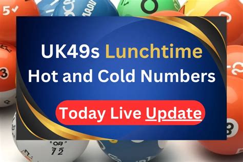 Uk Lunchtime Hot And Cold Numbers September