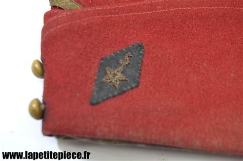 Calot bonnet de police 5e régiment de spahis marocains 5 RTM WW2