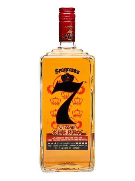 Seagrams 7 Stone Cherry Liqueur The Whisky Exchange