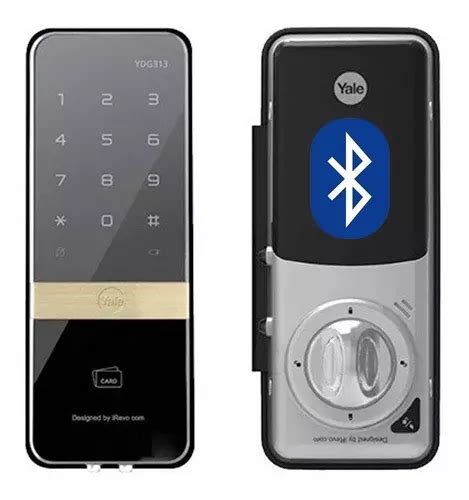 Cerradura Digital Yale Ydg Puerta Vidrio Bluetooth Codigo Env O Gratis