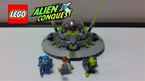 Lego Alien Conquest 7052 Ufo Abduction Review Youtube