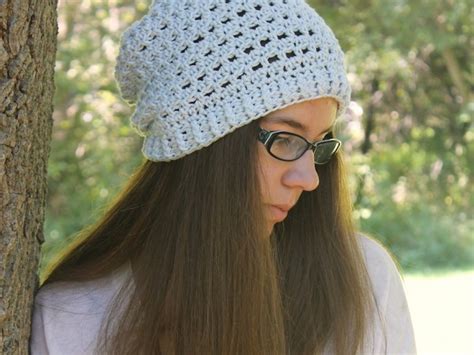 Crochet Slouchy Hat Pattern - Slouchy Hat Pattern