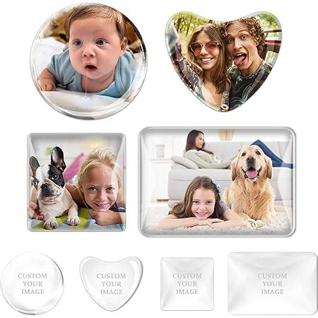 Amazon Zysta Pcs Custom Picture Refrigerator Magnets