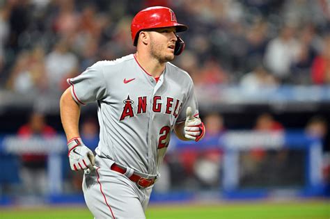 Mike Trouts Home Run Streak Ends One Game Shy Of Record In Angels Loss