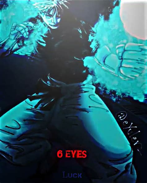 6 Eyes User Gojo 💀 Manga Edit Jjk Anime Demonslayer Youtube