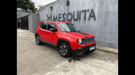 Leil O De Ve Culos Jeep Renegade Sport At Vermelha Flex