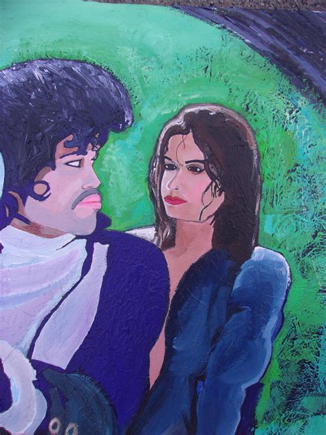 Prince Apollonia Purple Rain Lake Minnetonka Painting 3 by Charlie ...