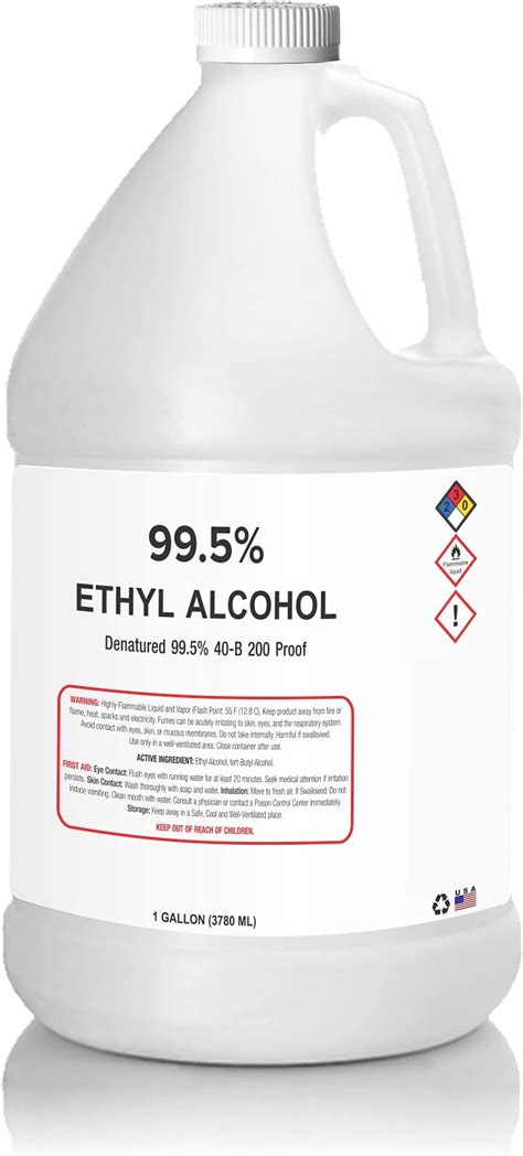 High Impact Ethyl Alcohol Denatured B Proof Alcohol Made