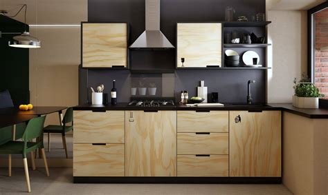 Кухни из фанеры: 15 стильных решений