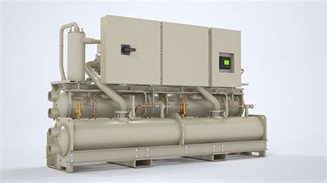 Water Cooled Helical Rotary Chiller Trane Commercial HVAC