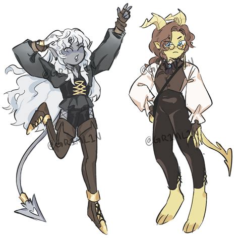 Tiefling Adopts Closed By Gr1ml1n On Deviantart