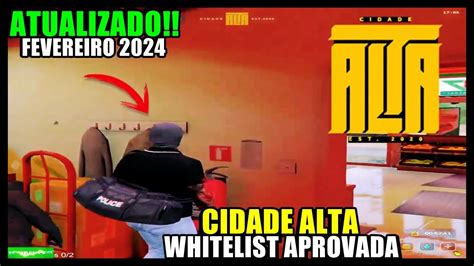 COMO EU COMPREI WHITELIST PARA ENTRAR NO CIDADE ALTA SEASON 4 GTA