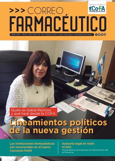 Correo Farmac Utico By Confederaci N Farmac Utica Argentina Cofa