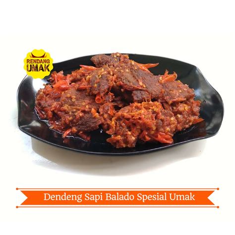 Jual Gr Dendeng Daging Sapi Balado Spesial Umak Fresh Home Made