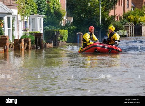 The Tewkesbury floods in summer 2007 Stock Photo - Alamy