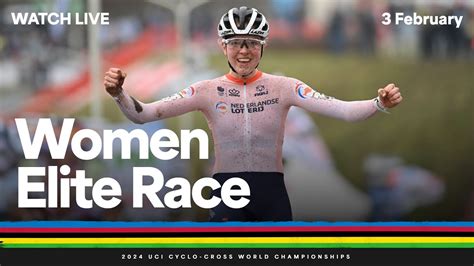 Live Women Elite Race Uci Cyclo Cross World Championships