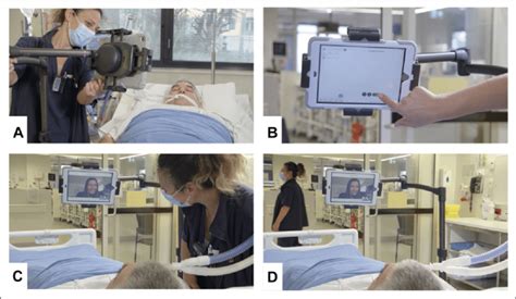 Set Up Of Howru In The Patient Bay In Icu A Bedside Nurse Places The