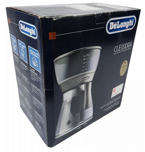 Обзор капельной кофеварки De’Longhi Clessidra ICM17210