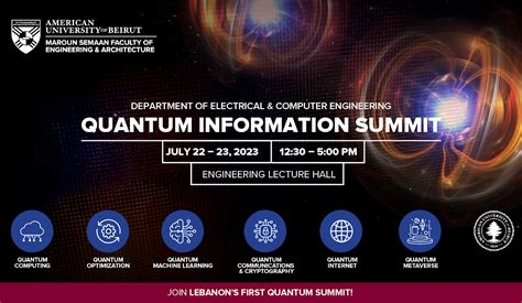 Lebanon S First Quantum Information Summit Cineca Quantum Computing Lab