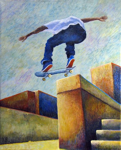 The Skateboarder