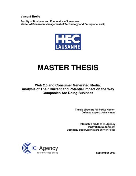 Thesis Of Master Degree Top Rated Writing Company