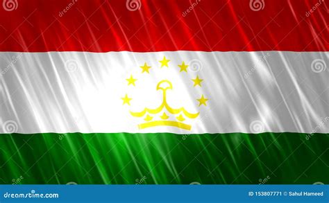 Tajikistan Flag Stock Illustration Illustration Of Sign 153807771