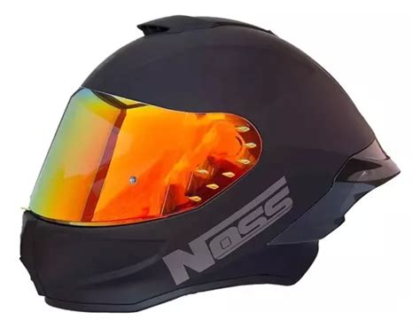 Casco Noss Ns Edici N Especial Negro Mate