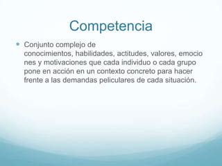 Presentacion De Las Competencias Ppt Descarga Gratuita