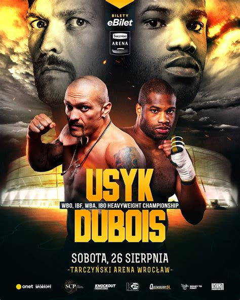 Pełna karta walk gala Usyk vs Dubois we Wrocławiu PolskiSport