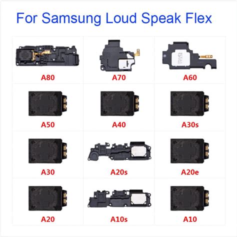 ลำโพง Ringer Buzzer ลำโพงสำหรับ Samsung Galaxy A10 A20 A30 A40 A50 A60