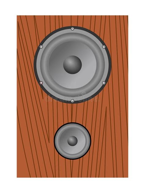 Vector Illustration Of Audio Speaker Stock Illustration Illustration